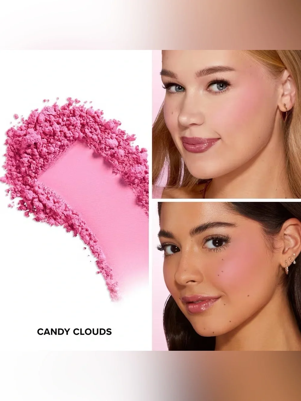 Too Faced 🔥 Cloud Crush Blurring Powder Blush | Candy Clouds ☁️